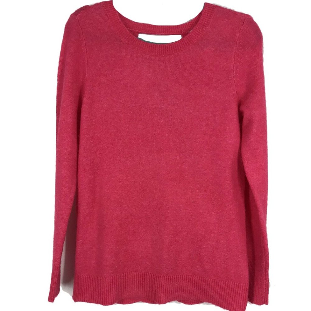 Women’s Size Med Ann Taylor Loft Hot Pink Sweater, NWT, $64.99